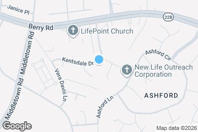 Map image of the property - 10411 Kentsdale Dr