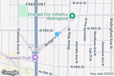 Map image of the property - 3860 Bridge Way N