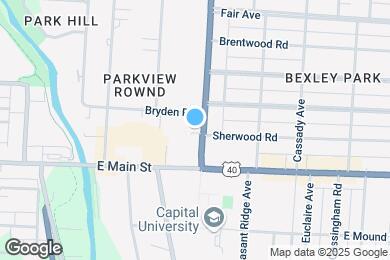 Map image of the property - 513 S Drexel Ave
