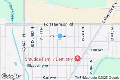 Map image of the property - 3117 N 15th St