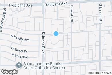 Map image of the property - 5154 S Jones Blvd