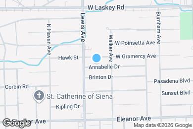 Map image of the property - 934 Annabelle Dr