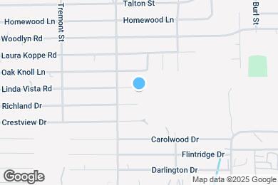 Map image of the property - 8228 Linda Vista Rd