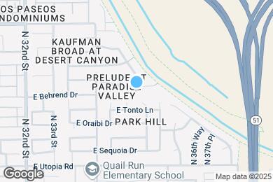 Map image of the property - 3455 E Marco Polo Rd