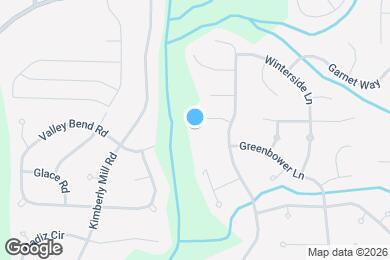 Map image of the property - 350 Kimberly Forest Ct