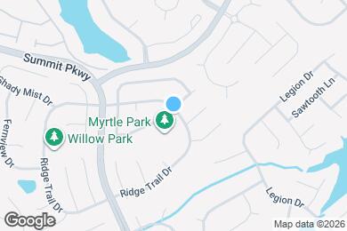 Map image of the property - 201 Clearmeadow Dr