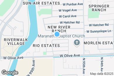 Map image of the property - 9649 W Mission Ln