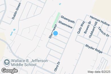 Map image of the property - 10719 Shaencrest