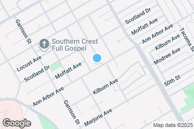 Map image of the property - 2543 E Ann Arbor Ave