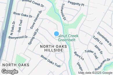 Map image of the property - 1002 Fall Creek Dr
