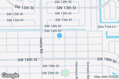 Map image of the property - 1110 SW 15th St