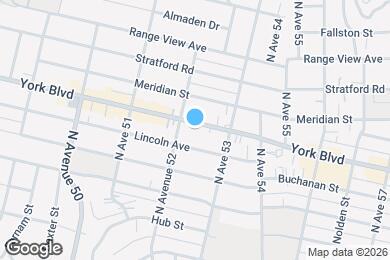 Map image of the property - 5218 York Blvd