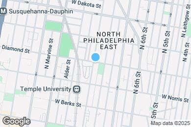 Map image of the property - 821 Diamond St