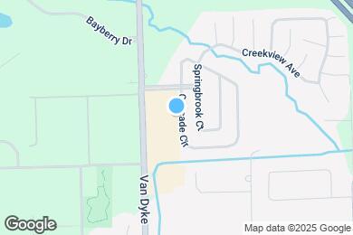 Map image of the property - 11716 Cascade Cir