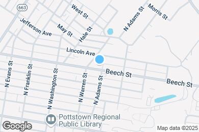 Map image of the property - 629 Beech St