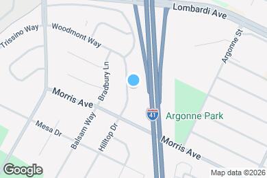 Map image of the property - 2043 Hilltop Dr