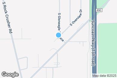 Map image of the property - 2132 S Gleneagle Ter