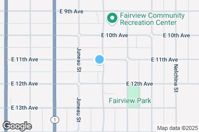 Map image of the property - 1040 E 11th Ave