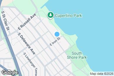 Map image of the property - 2650 S Shore Dr
