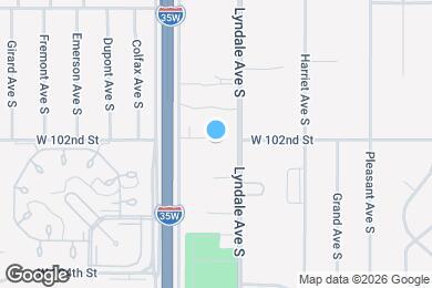 Map image of the property - Windfield Estates in Bloomington
