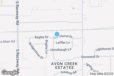 Map image of the property - 9005 Lighthorse Dr
