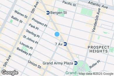 Map image of the property - 145 Park Pl