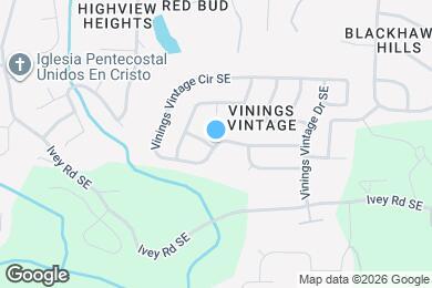 Map image of the property - 323 Vinings Vintage Cir