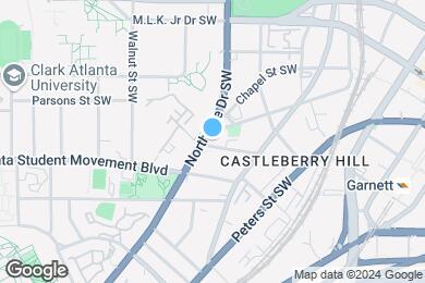 Map image of the property - Intown and Stonewall Lofts