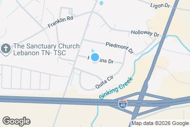 Map image of the property - 114 Hankins Dr