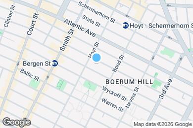 Map image of the property - 150 Dean St