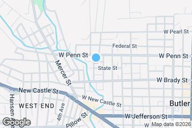 Map image of the property - 407 Mitchell Ave