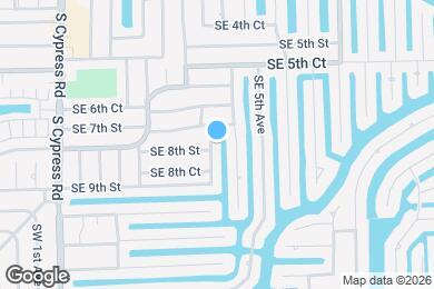 Map image of the property - 730 SE 3rd Terrace