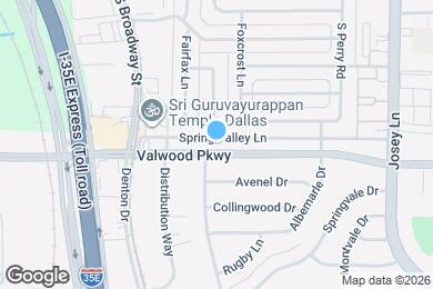 Map image of the property - 2509 Valwood Pky