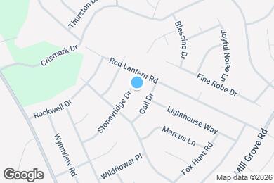 Map image of the property - 6208 Stoneyridge Dr