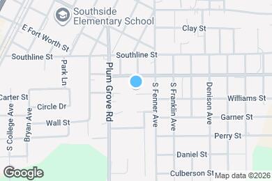 Map image of the property - 701 Rickey St