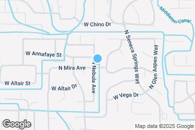 Map image of the property - 584 N Nebula Ave