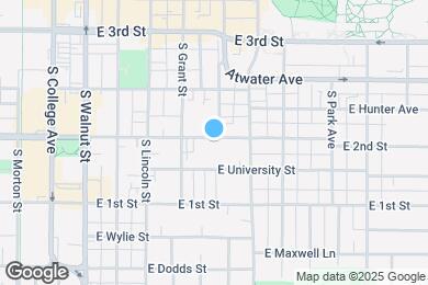 Map image of the property - 430 E 2nd St