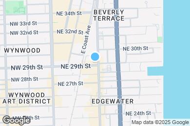 Map image of the property - AMLI Midtown Miami