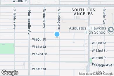 Map image of the property - 1209 W 60th Pl