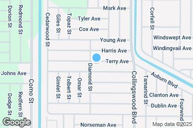 Map image of the property - 17423 Terry Ave
