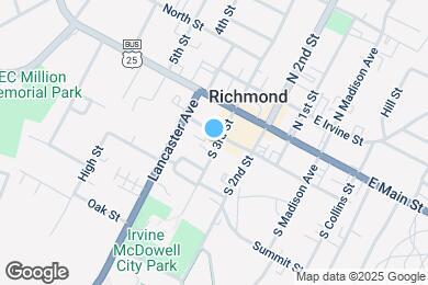 Map image of the property - 204 S 3rd St