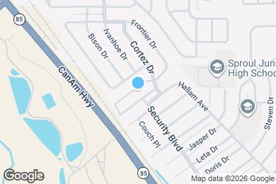Map image of the property - 4059 Creek Legend View
