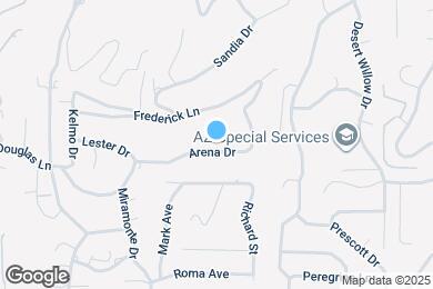 Map image of the property - 480 Arena Dr