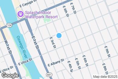 Map image of the property - 134 E 4th St