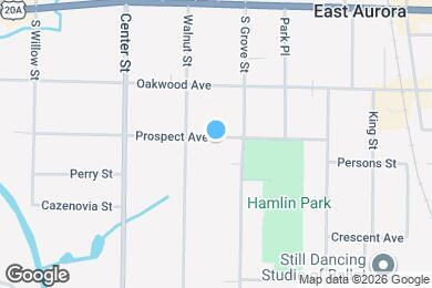 Map image of the property - 425 Prospect Ave