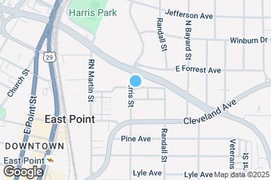 Map image of the property - 2718 Harris St