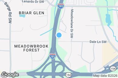 Map image of the property - 3369 Dale Ln SW