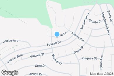Map image of the property - 17554 Doric St