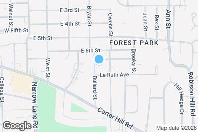 Map image of the property - 1937 Bullard St