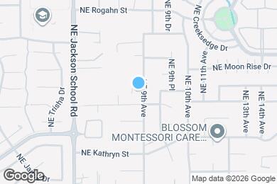 Map image of the property - 2221 NE 9th Ave